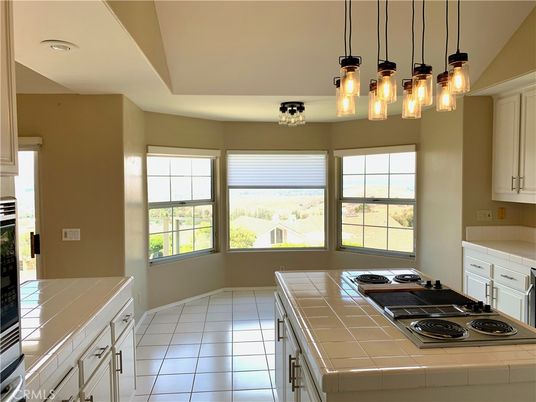 Interior, Kitchen, Pendant Lights, Recessed Lighting, Tile Countertops