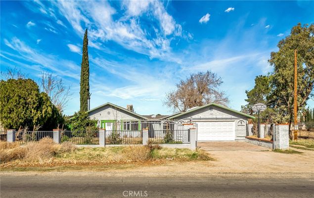 Attached, Backyard, Detached Garage, Exterior, Facade, Ranch