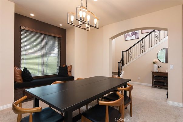 Chandelier, Dining room, Interior, Pendant Lights, Recessed Lighting