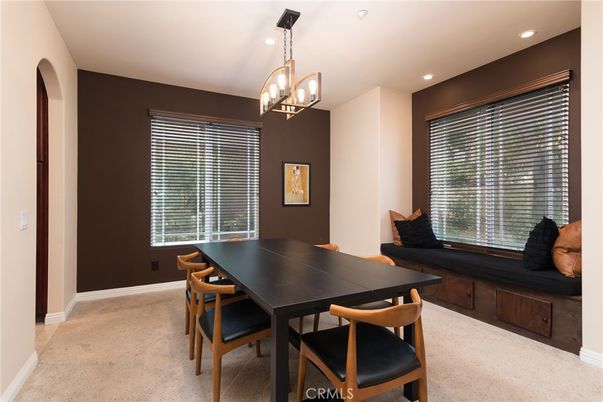 Chandelier, Dining room, Interior, Recessed Lighting