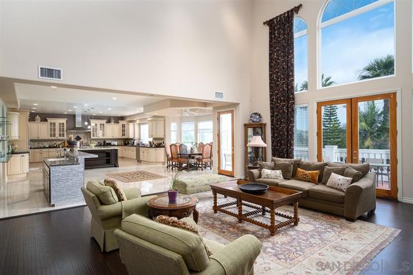 Dining room, Interior, Kitchen, Living room, Pendant Lights, Recessed Lighting, Stainless Steel Appliances, Wood Texture Flooring