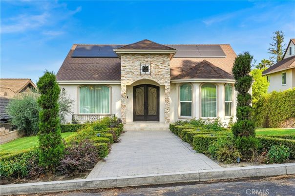 Exterior, Facade, Solar Panels, French Provincial