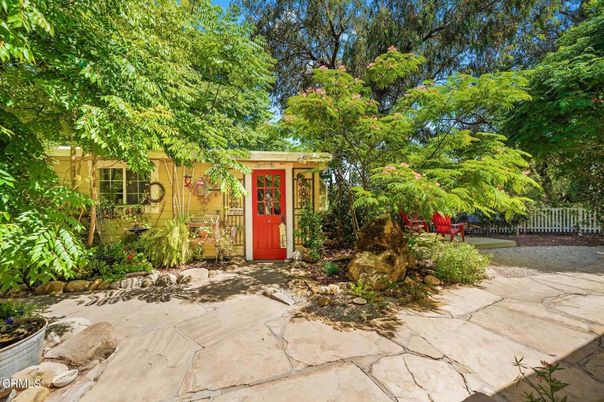 Backyard, Exterior, Fireplace