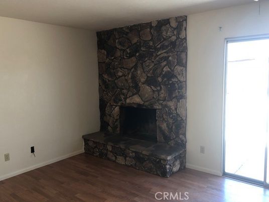 Fireplace, Interior, Stone Walls, Wood Texture Flooring