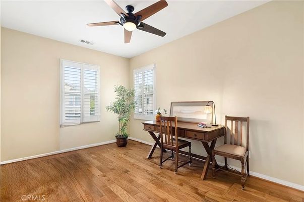Home Office, Interior, Wood Texture Flooring