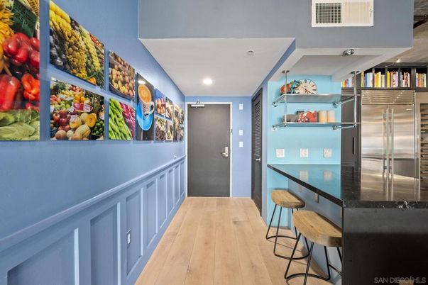 Interior, Recessed Lighting, Stainless Steel Appliances, Wood Texture Flooring
