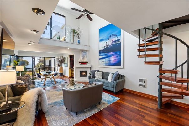 Dining room, Fireplace, Interior, Living room, Wood Texture Flooring
