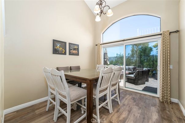 Dining room, Interior, Wood Texture Flooring
