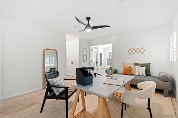 Home Office, Interior, Living room