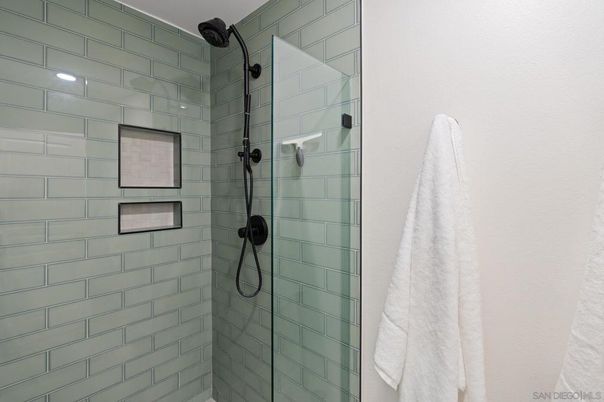 Bathroom, Glass Shower, Interior