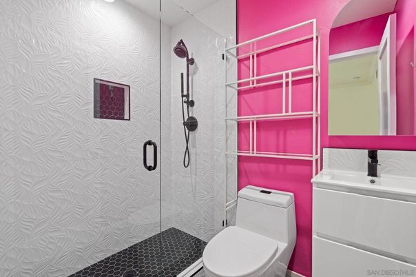 Bathroom, Glass Shower, Interior