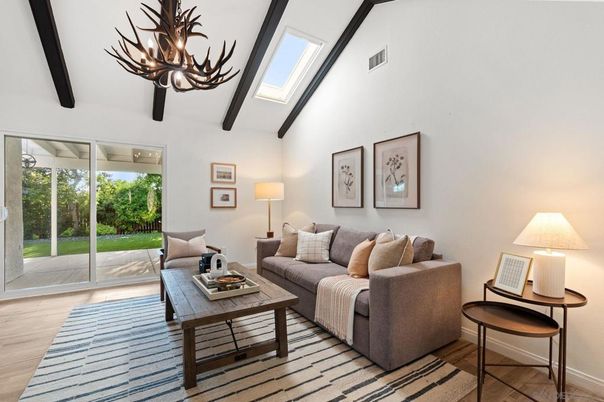 Chandelier, Interior, Living room, Wood Texture Flooring