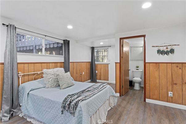 Bathroom, Bedroom, Interior, Recessed Lighting, Wood Texture Flooring