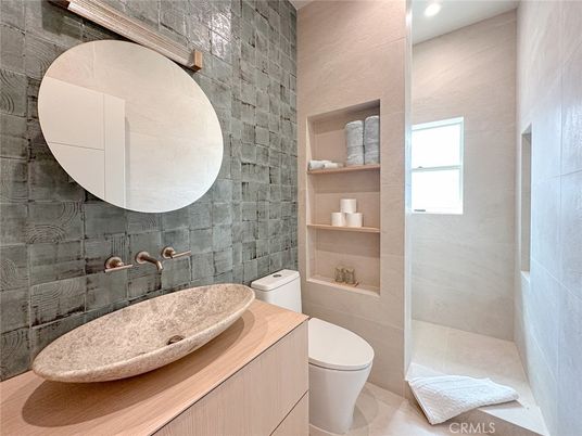 Bathroom, Interior, Recessed Lighting