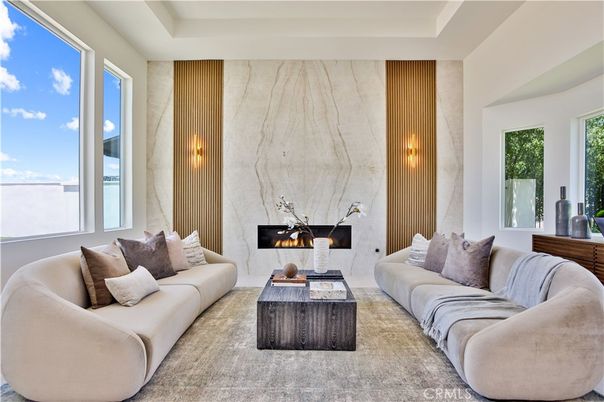 Fireplace, Interior, Living room, Marble Walls