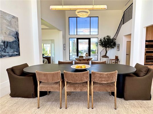 Dining room, Interior, Pendant Lights