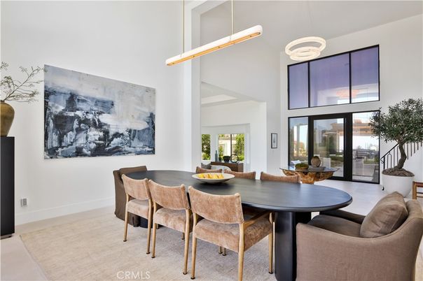 Dining room, Interior, Pendant Lights