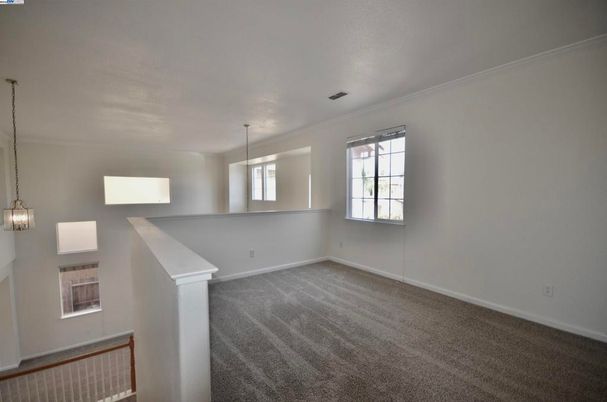 Empty room, Fireplace, Interior, Pendant Lights