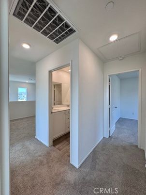 Bathroom, Empty room, Interior, Recessed Lighting