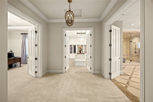 Bathroom, Glass Shower, Interior, Pendant Lights, Recessed Lighting
