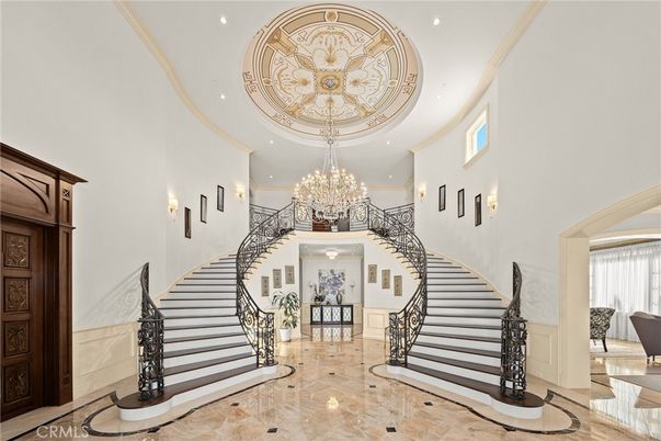 Chandelier, Interior, Recessed Lighting