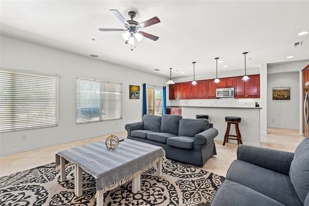 Interior, Kitchen, Living room, Pendant Lights, Recessed Lighting
