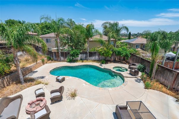 Exterior, Pool, Solar Panels
