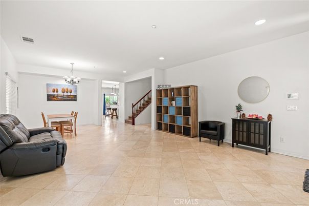 Chandelier, Dining room, Interior, Recessed Lighting