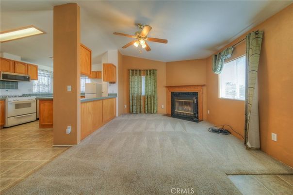 Empty room, Fireplace, Interior, Kitchen
