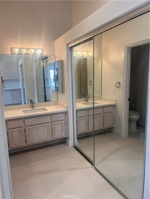 Bathroom, Dual Sink Vanities, Glass Shower, Interior
