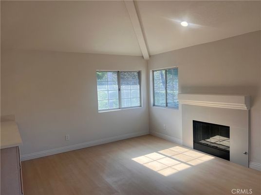 Empty room, Fireplace, Interior, Wood Texture Flooring
