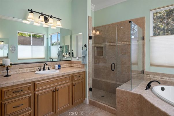 Bathroom, Glass Shower, Interior, Tile Countertops