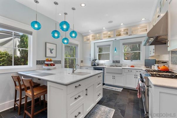 Interior, Kitchen, Pendant Lights, Recessed Lighting