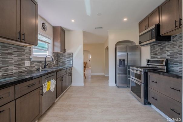 Interior, Kitchen, Recessed Lighting, Stainless Steel Appliances