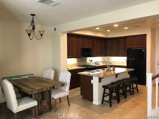 Chandelier, Dining room, Interior, Kitchen, Recessed Lighting