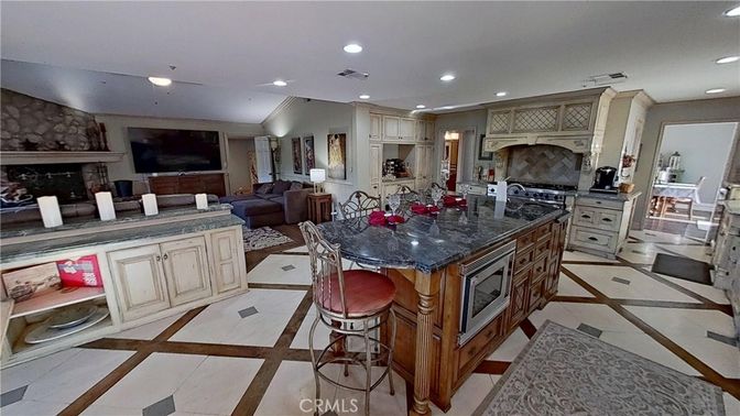 Interior, Kitchen, Living room, Recessed Lighting