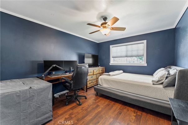 Bedroom, Home Office, Interior, Wood Texture Flooring