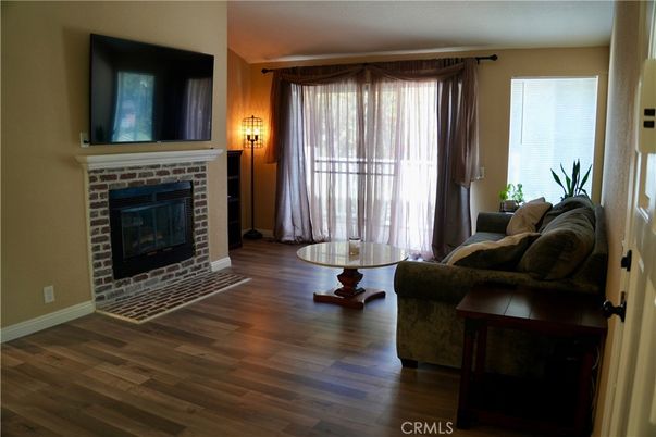 Fireplace, Interior, Living room, Wood Texture Flooring