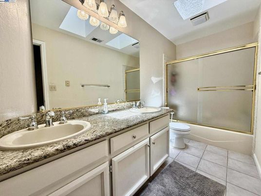 Bathroom, Dual Sink Vanities, Glass Shower, Interior