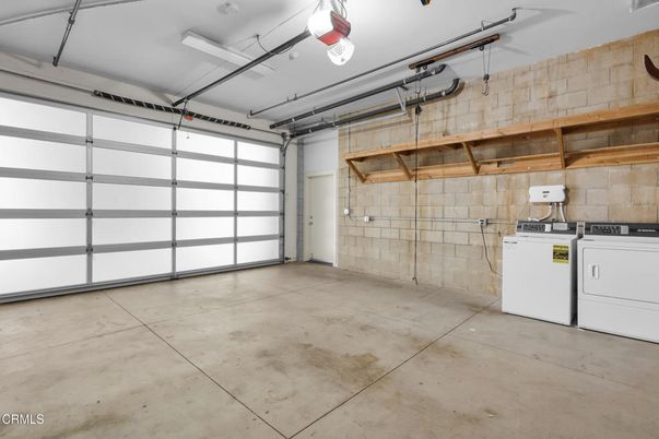 Garage, Interior, Stone Walls, Washer