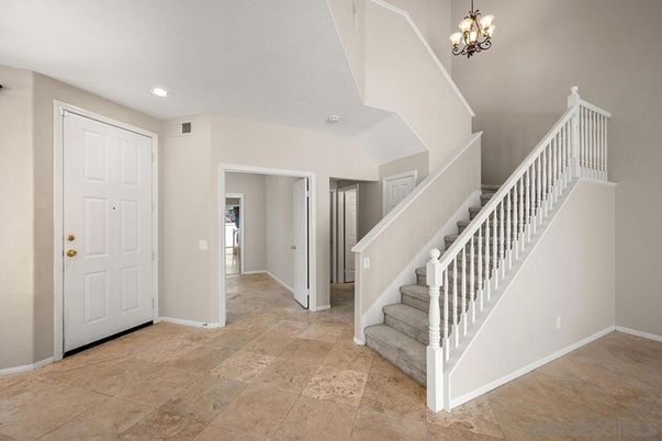 Chandelier, Interior, Recessed Lighting