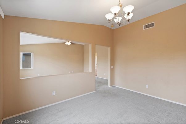 Chandelier, Empty room, Interior