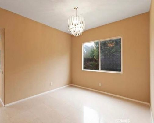 Chandelier, Empty room, Interior