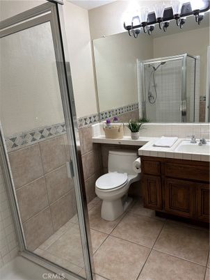 Bathroom, Glass Shower, Interior, Tile Countertops