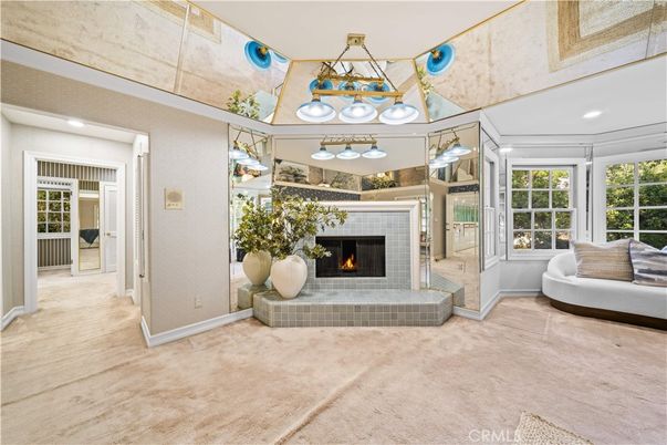 Fireplace, Interior, Pendant Lights, Recessed Lighting