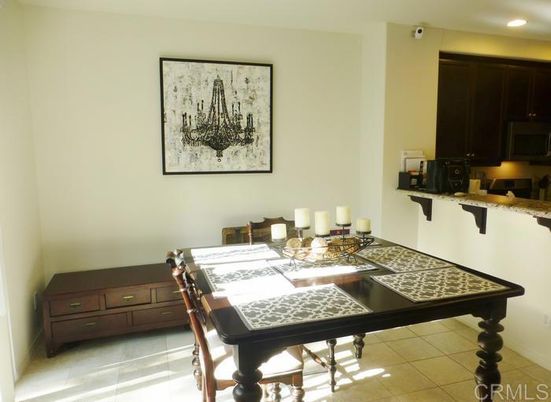 Dining room, Interior, Kitchen, Recessed Lighting