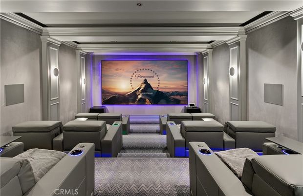 Home Theatre Room, Interior, Projection Screen, Theatre Room