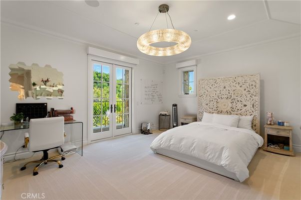 Bedroom, Home Office, Interior, Pendant Lights, Recessed Lighting