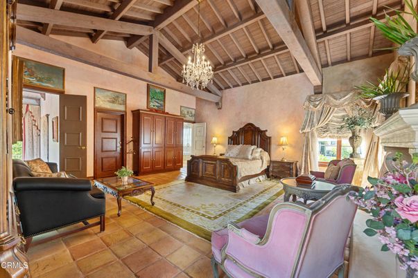 Chandelier, Interior, Wooden Beams, Wooden Ceilings