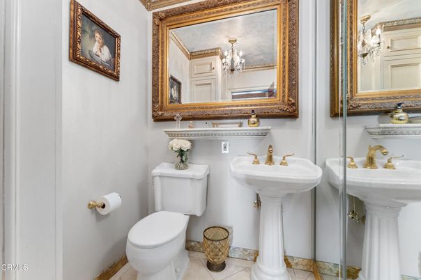 Bathroom, Chandelier, Dual Sink Vanities, Interior